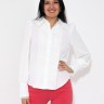 Блуза офисная с длинным рукавом белая